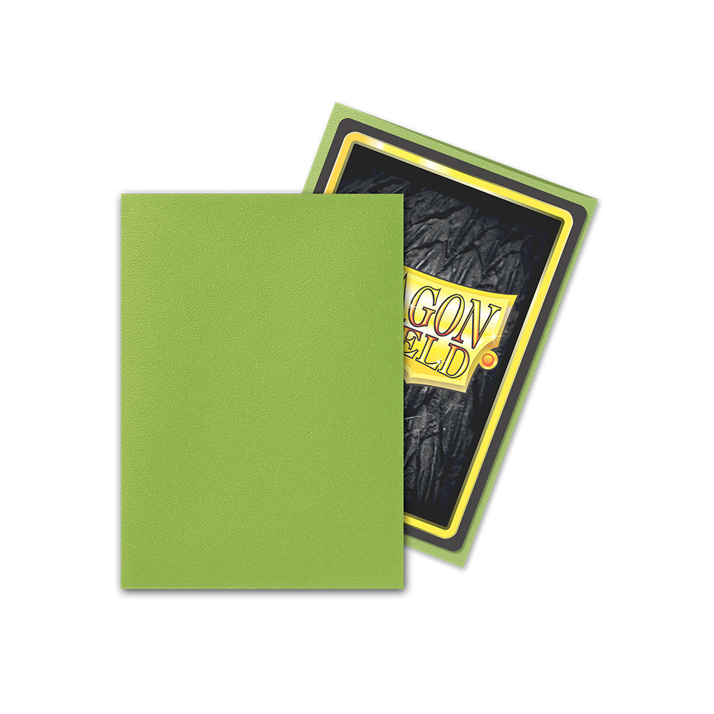 100 Dragon Shield Matte Lime