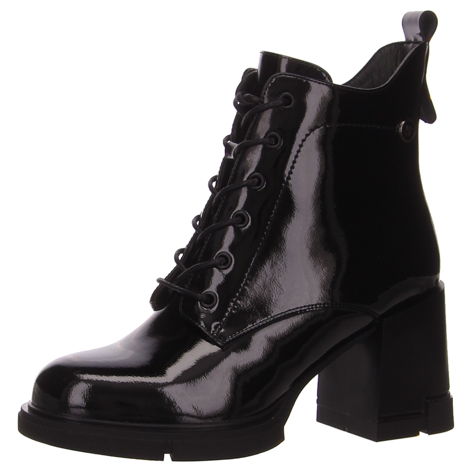 HBH Schnürstiefel schwarz schwarz