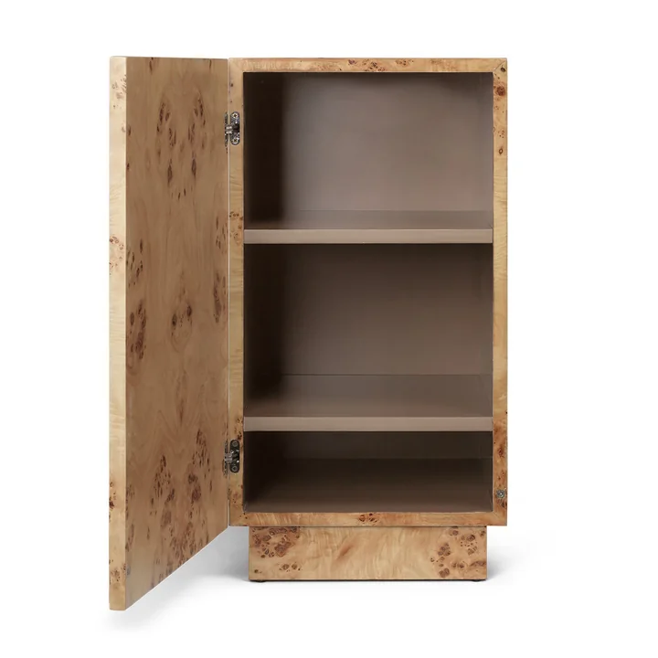 Ferm Living - Burl Beistelltisch, 35 x 67 cm, natur