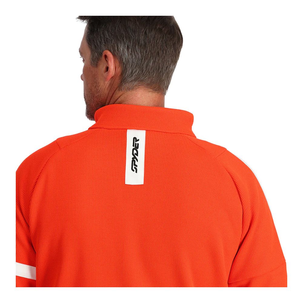 Spyder WENGEN BANDIT - Polaire Homme twisted orange