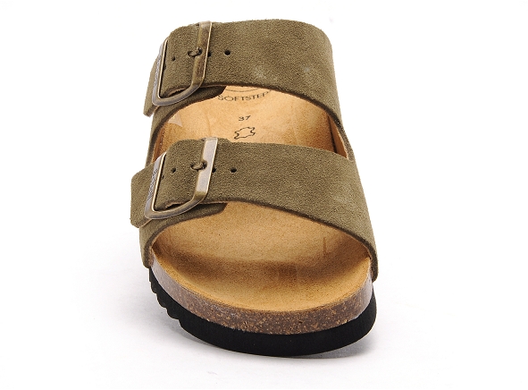 Scholl mules et sabots plats femme josephine c30050 kaki