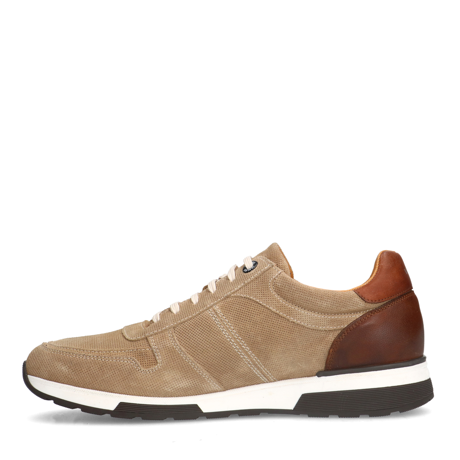 Beige suède sneakers