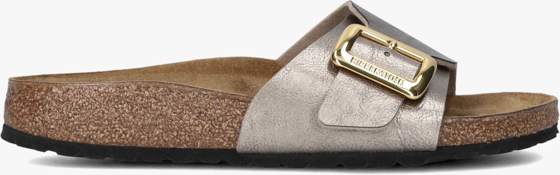gouden birkenstock slippers catalina cushion buckle