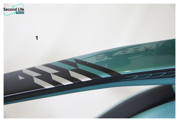 Vélo d'Exposition - Vélo de Ville Électrique Sunn Urb Sleek Woman Shimano Altus 9V 400 Wh 650b Noir / Turquoise 2023