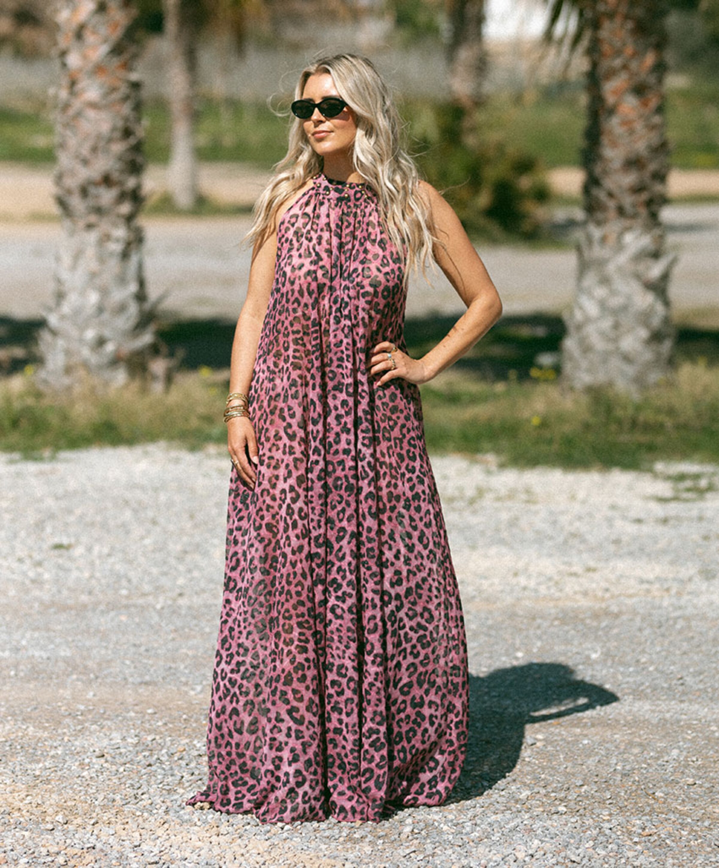 Bolina Island Dames jurk roze