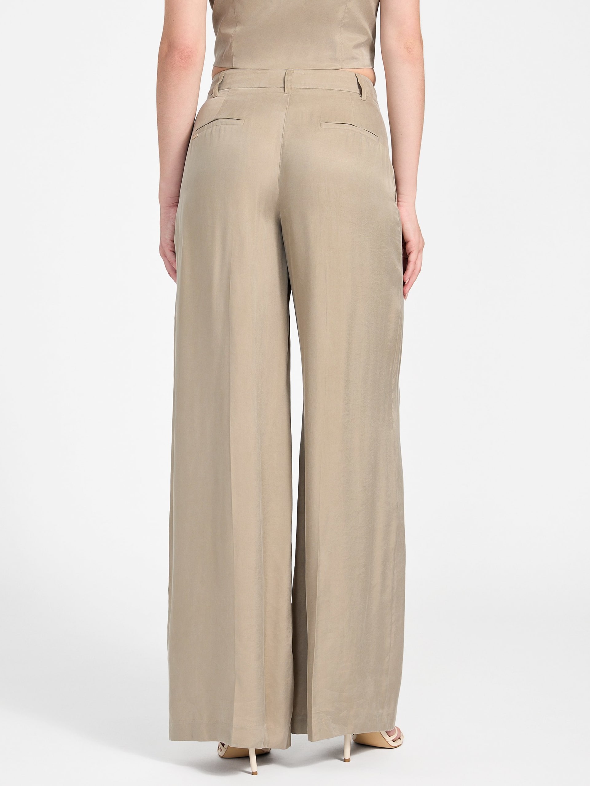 Calça Eco Celestine Fluid de Pernas Largas