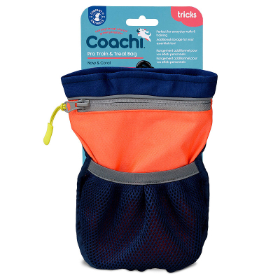 Coachi Futterbeutel Hund Pro schwarz-orange