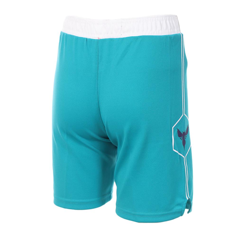 NBA Short de Basketball Bleu Clair Garçon NBA Charlotte Hornets