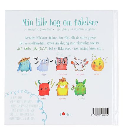 Forlaget Bolden Book - Min Buch om følelser - Jalousi - Dänisch