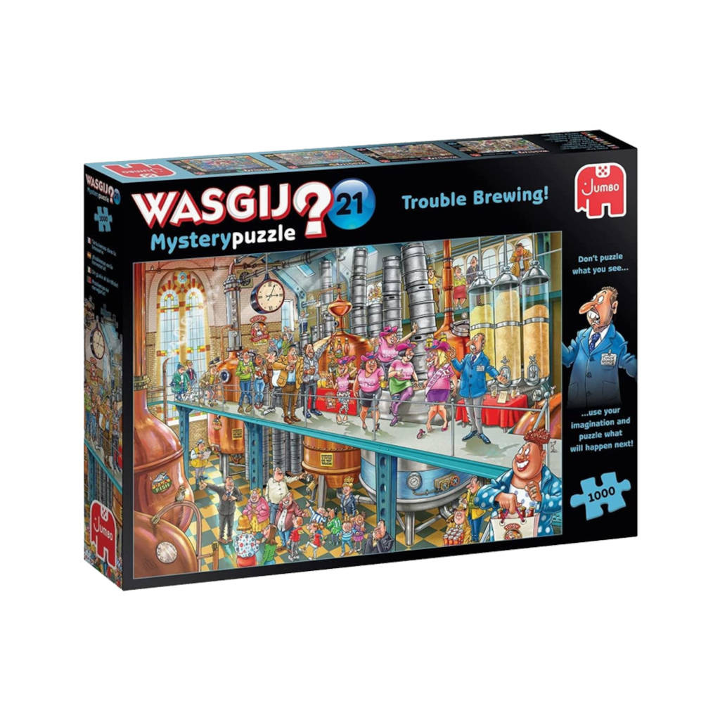 Puzzle Wasgij Mystery 21 - Trouble Brewing - 1000 pièces
