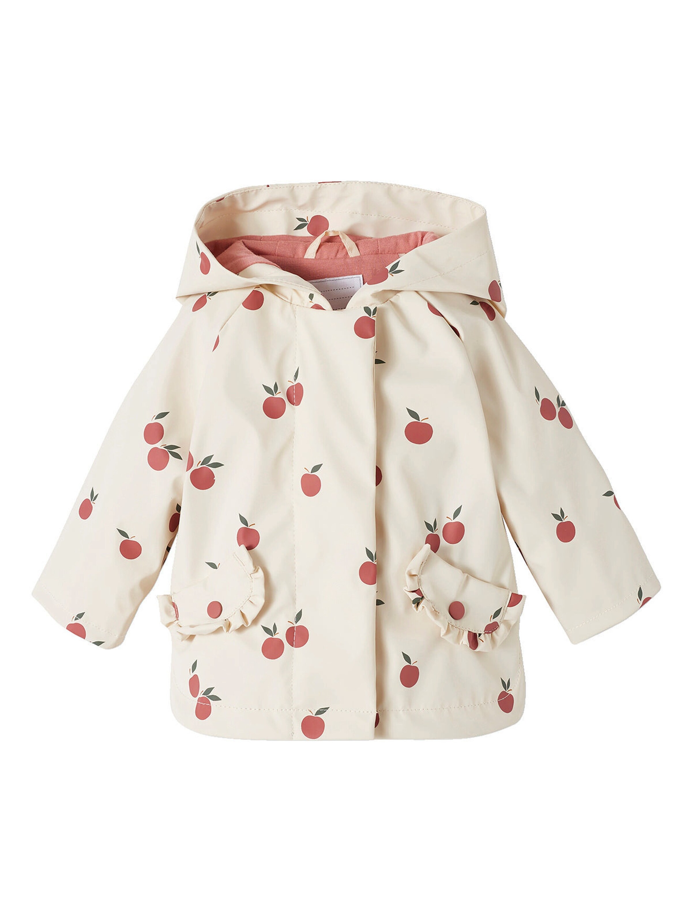 Vertbaudet Mädchen Baby Regenjacke wollweiß