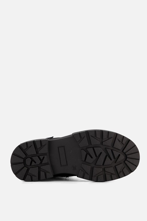 Mexx Zoe Zara Veterboots zwart Leer