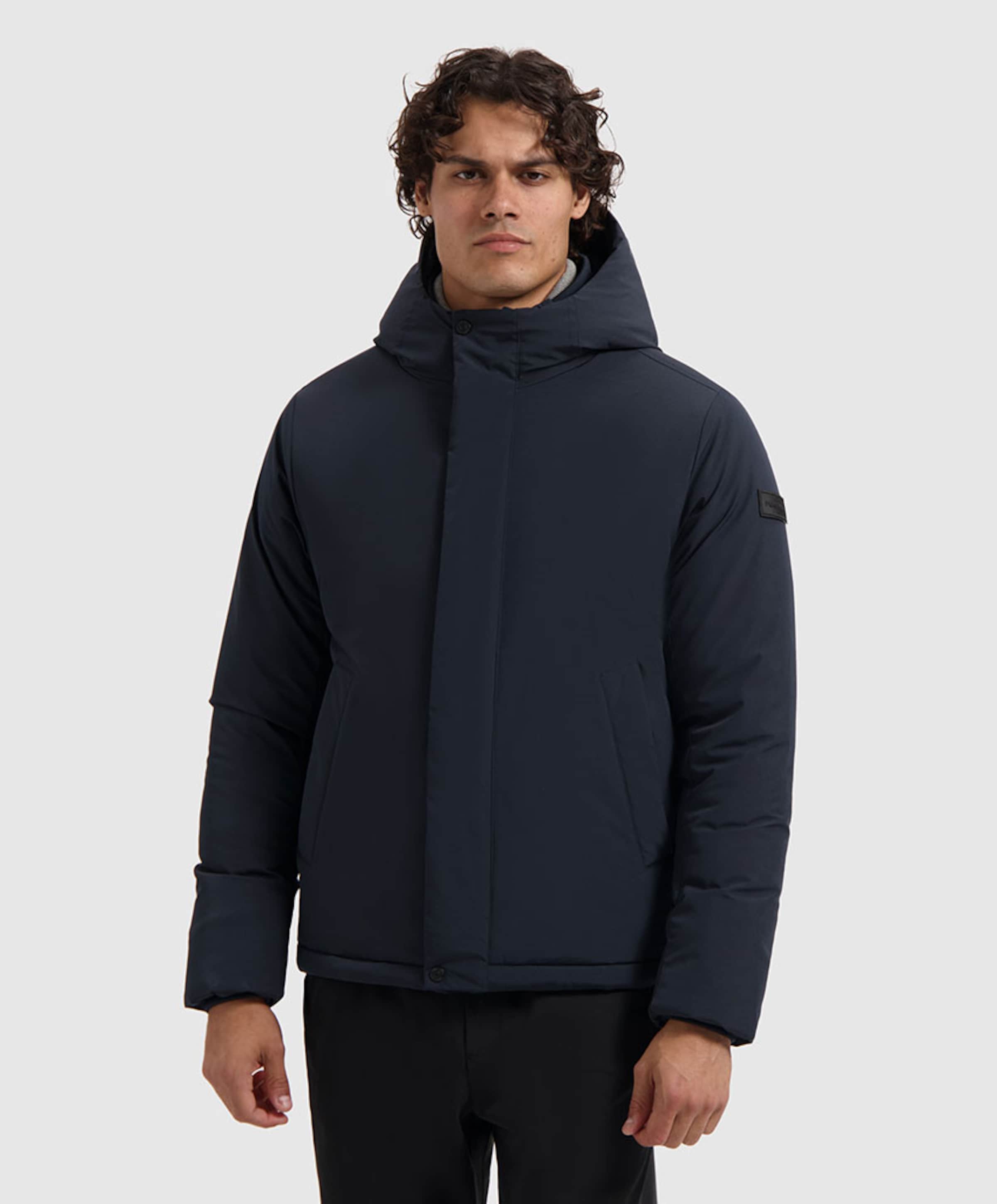 Pure Path Heren jas blauw