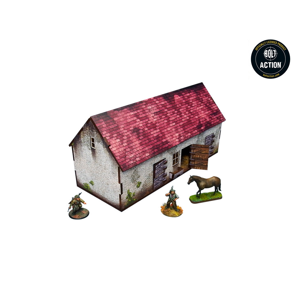 WW2 - Normandy Stable w. Dovecote