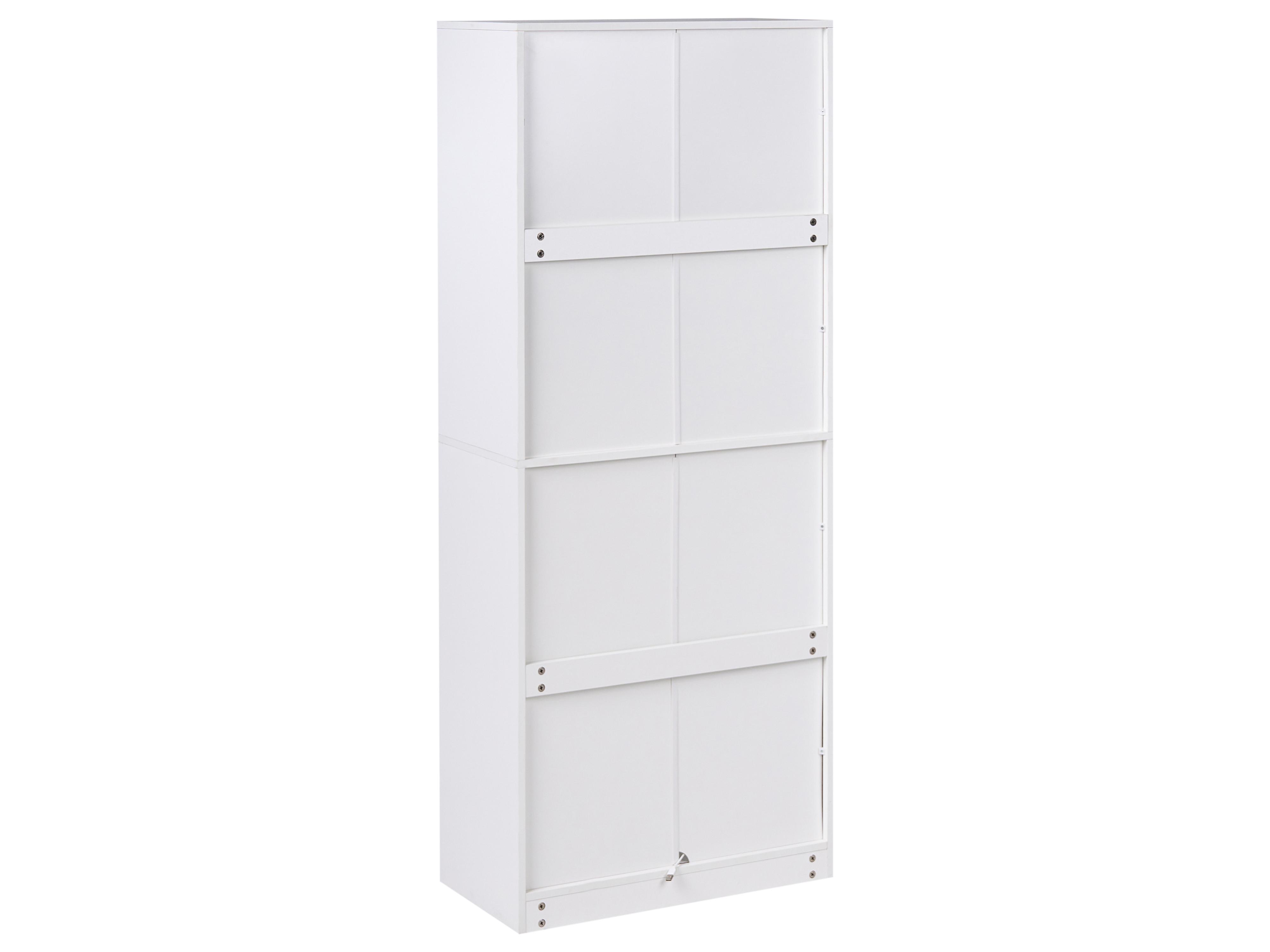 Schoenenkast GRIFFITH met LED-verlichting Wit