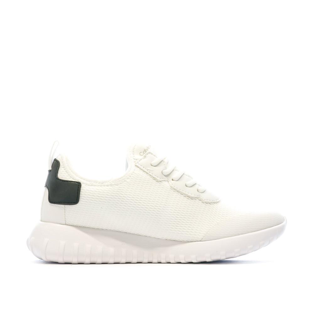 Calvin Klein Jeans Baskets Blanc Femme Calvin Klein Jeans Sporty Runner Eva
