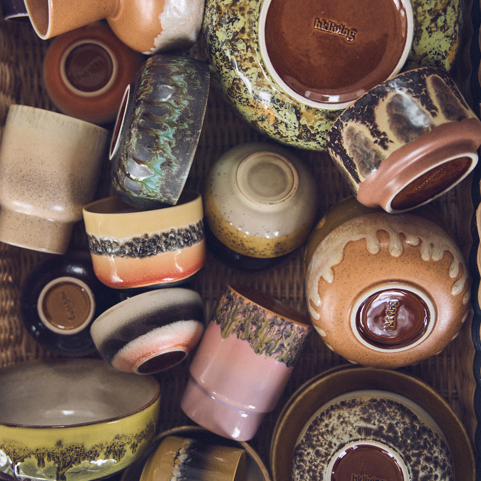 Geurkaars 70's ceramics S Vancouver