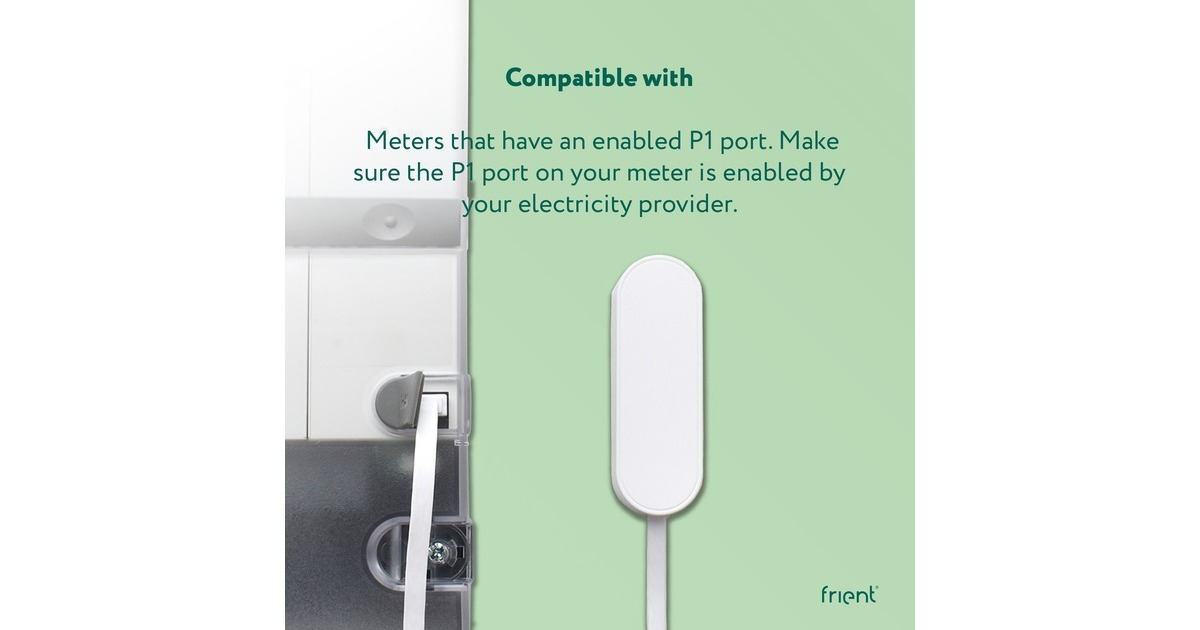 FrientElectricity Meter Interface 2, P1 energiebesparing  (Wit, Zigbee 3.0)