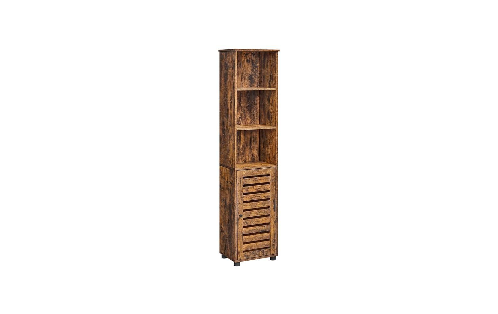 Vitrine 40 x 167 cm, Braun<br>Schrank mit 2 Ablagen