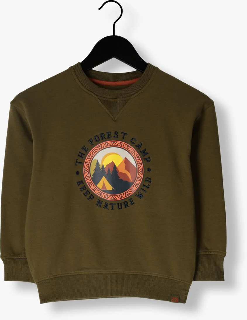 Z8 donkergroene z8 sweater elmer