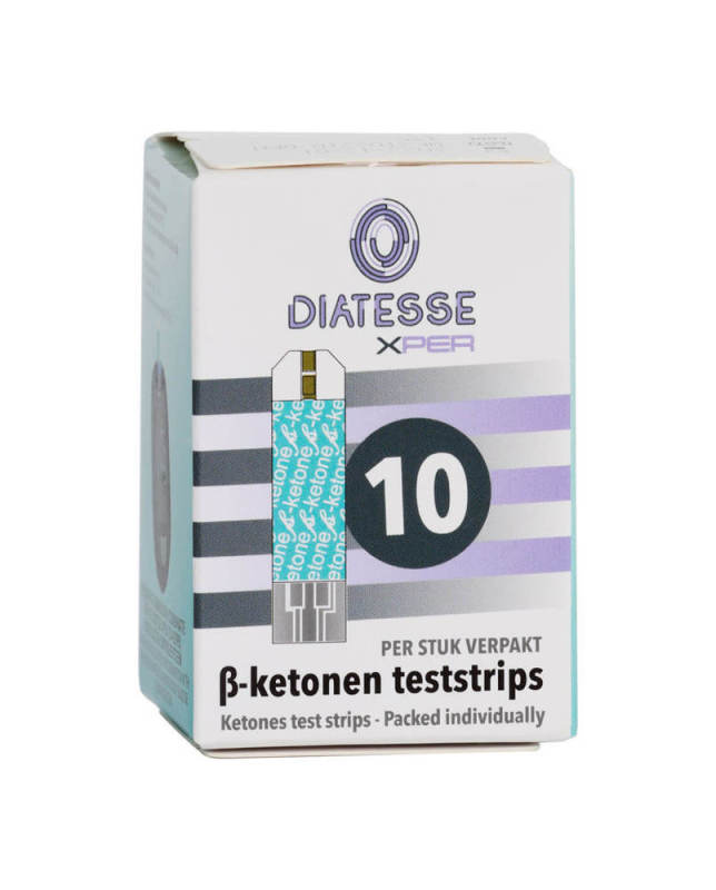 diatesse Xper ß-Ketonen Teststrips 10 Stuks