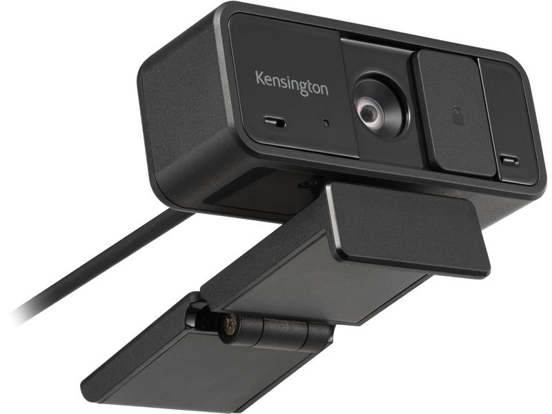 Kensington Webcam W1050 Fixed Focus Weitwinkel-Webcam mit USB-A Anschluss und flexible Kamerapositionierung