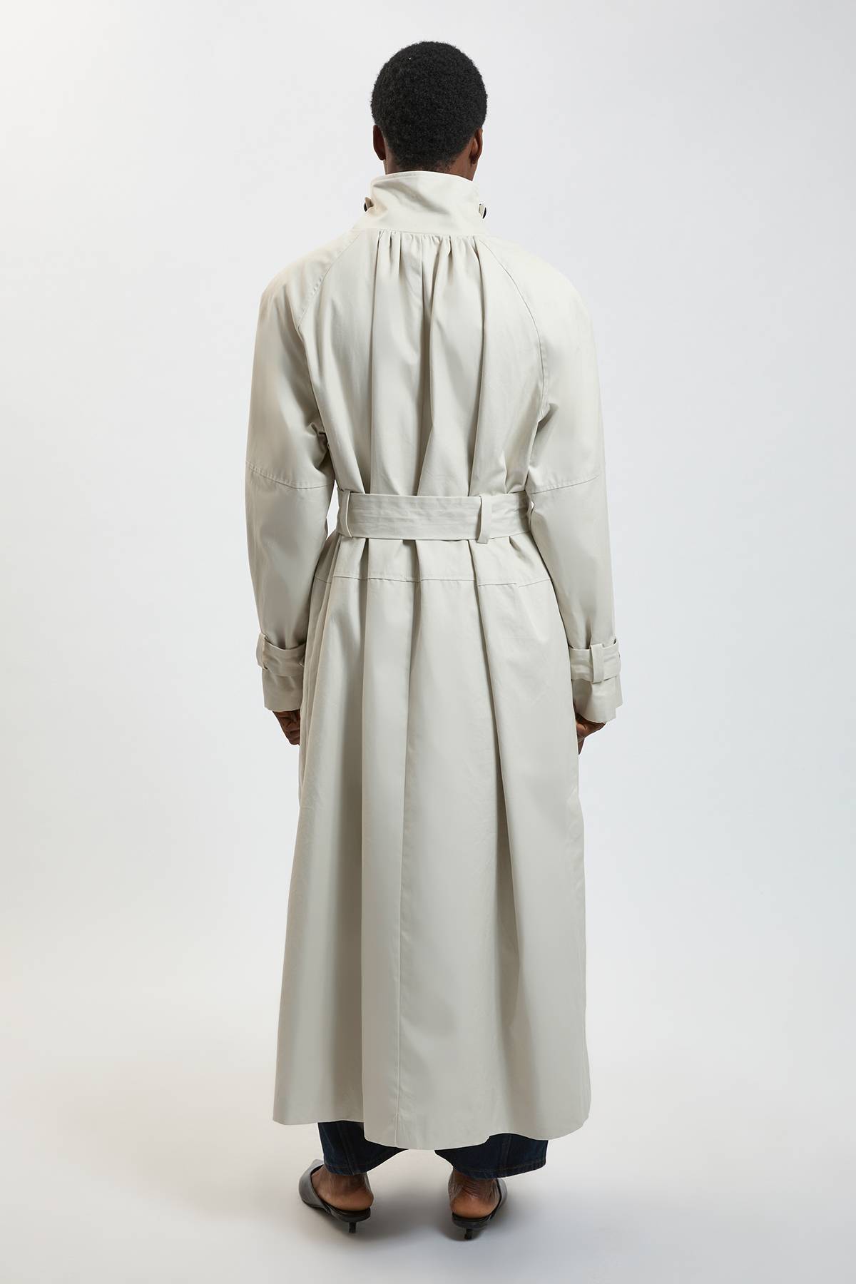 KarenMillen Trench-coat À Col Entonnoir