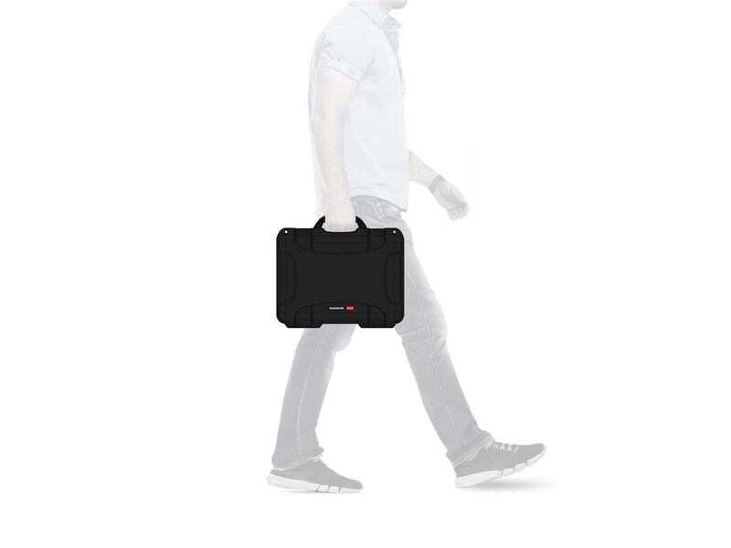 Nanuk Kunststoffkoffer 910 - mit Schaum Schwarz Leichter, wasserdichter und robuster Hartschalenkoffer