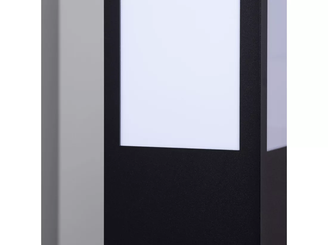 Balise LED Solaire Extérieure en Saillie sur Pied 40cm Kenya avec Détecteur de Mouvement Radar 3000K Blanc chaud