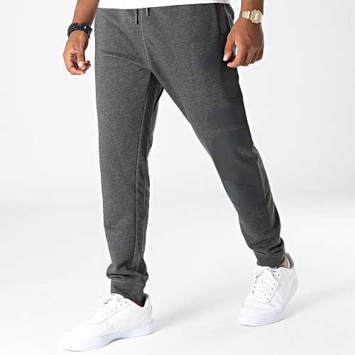Pantalon Jogging Bronte FAU0093 Gris Anthracite Chiné