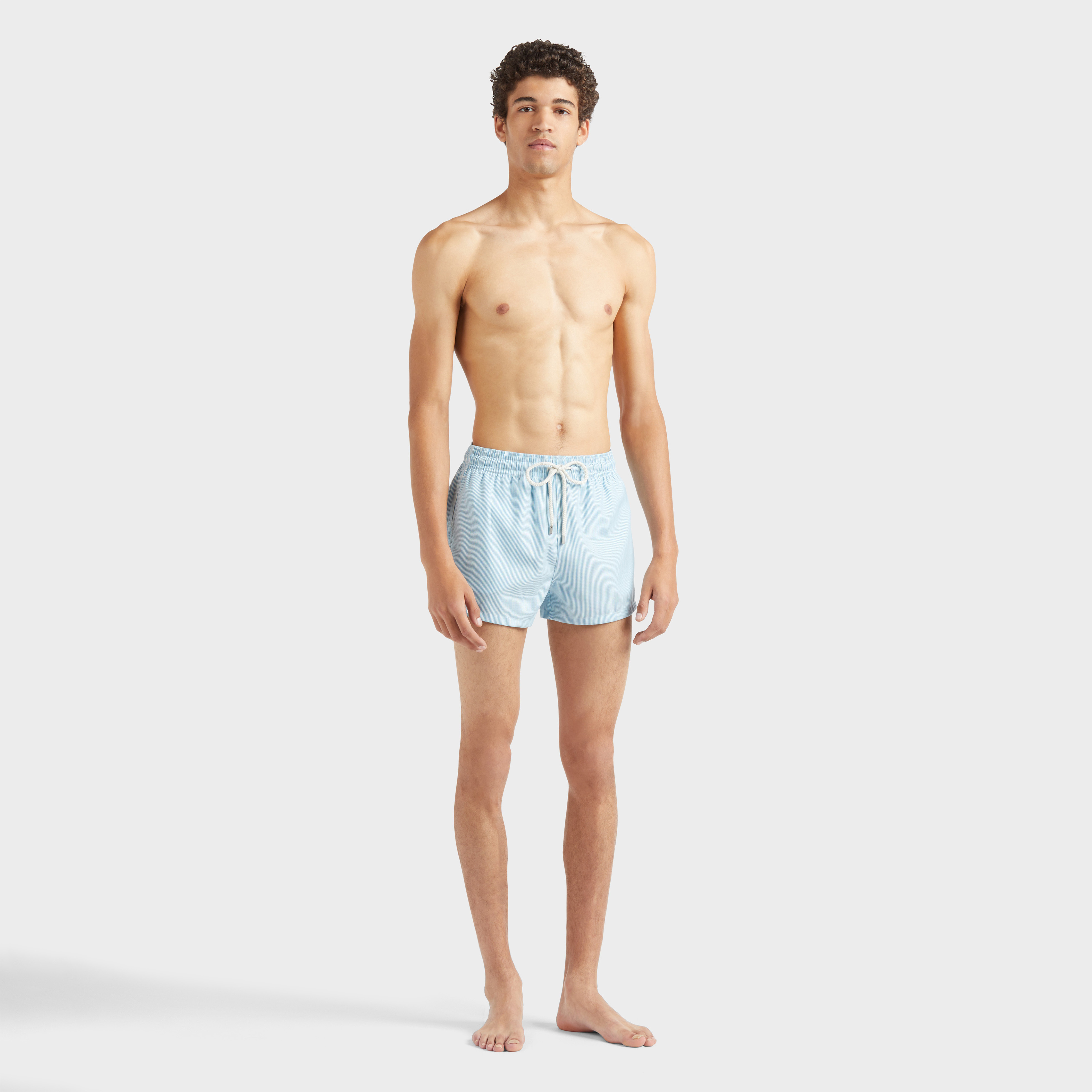 Maillot de bain en laine homme Micro Rayures Tailoring