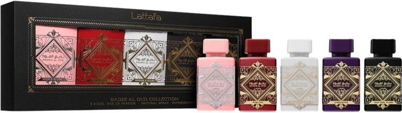 Lattafa - Badee Al Oud Collection - Gift Set - Unisex - 5x5 ml