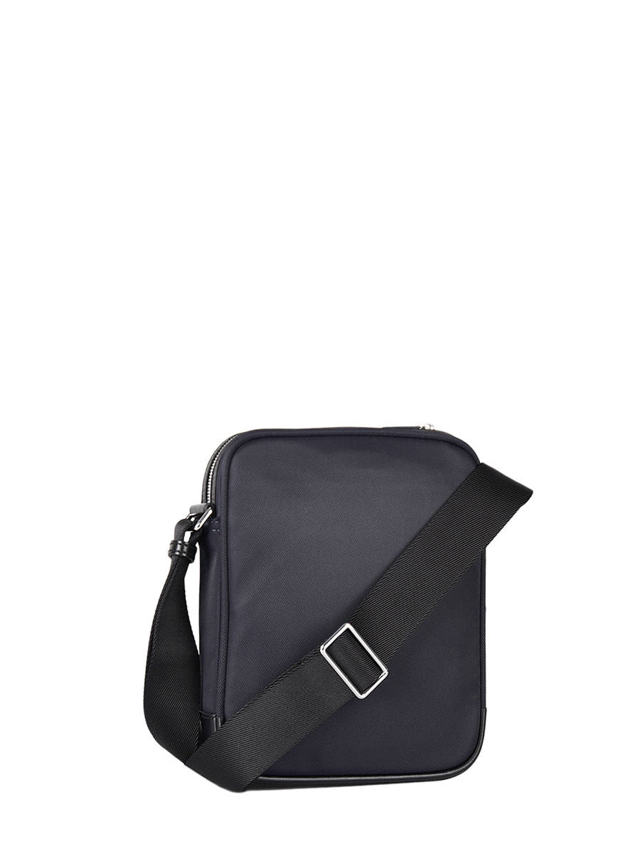 Sac bandoulire S Gaspard cuir et nylon LE TANNEUR