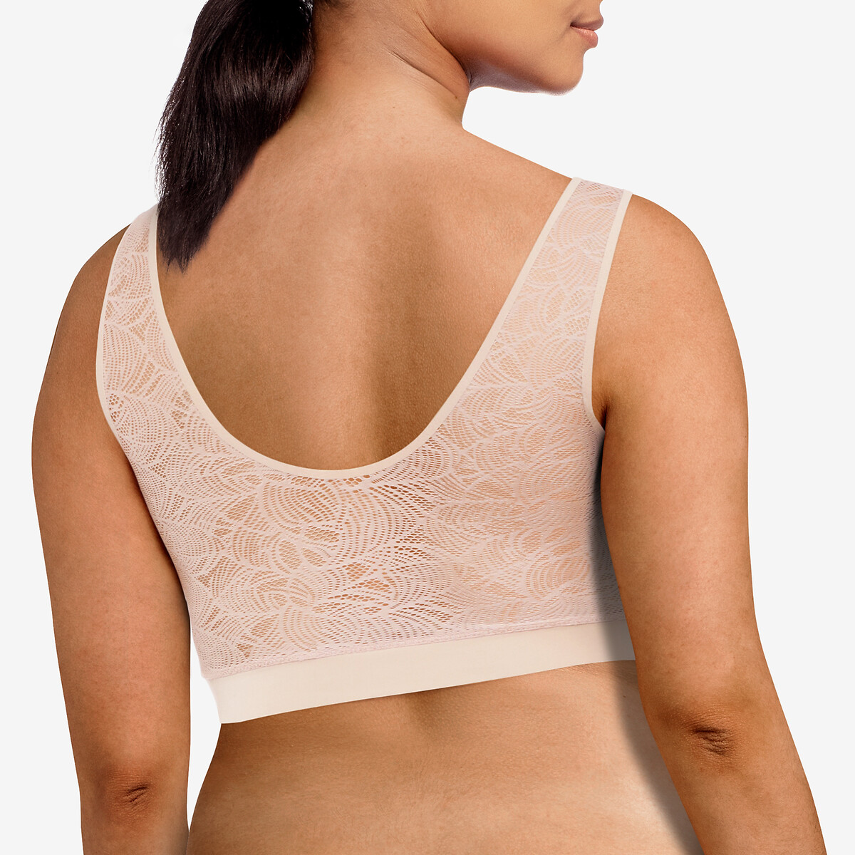 CHANTELLE<br>Bustier com renda e bojo Softstretch