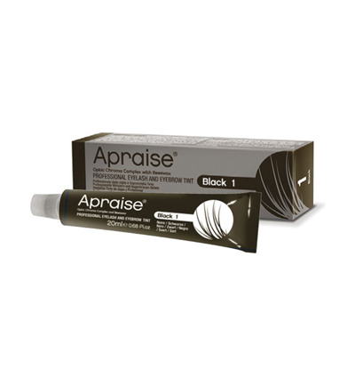 Apraise Wimperverf Zwart Nr: 1 (20 ml)