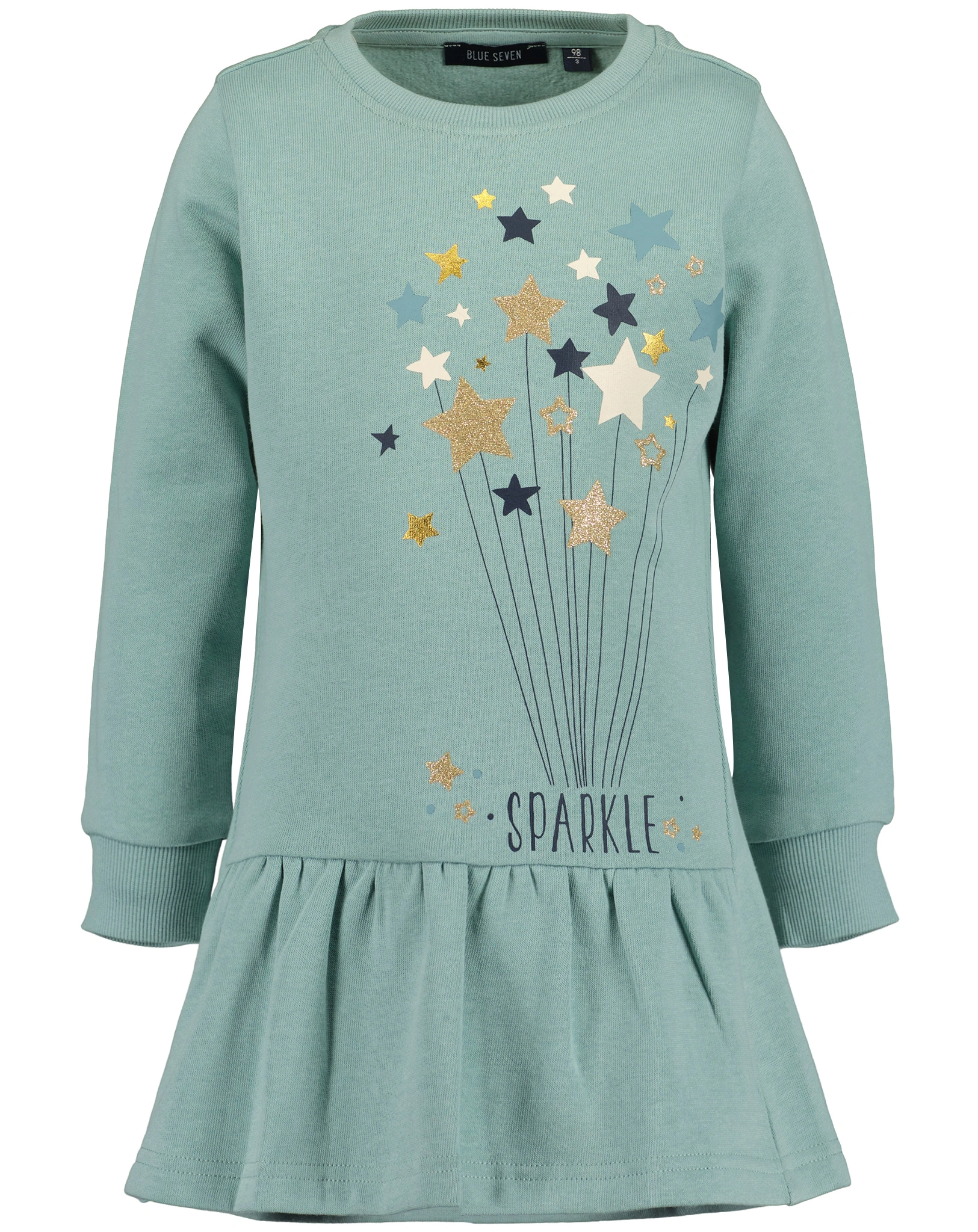 Sweatkleid SPARKLE in gletscher