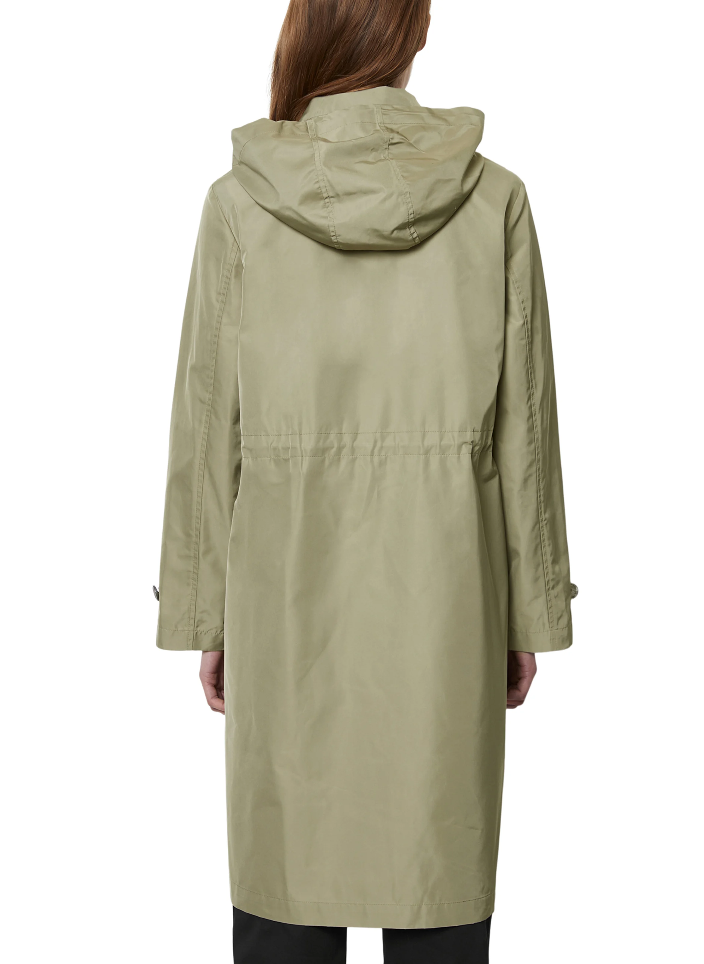 Imperméable à capuche| Kaki