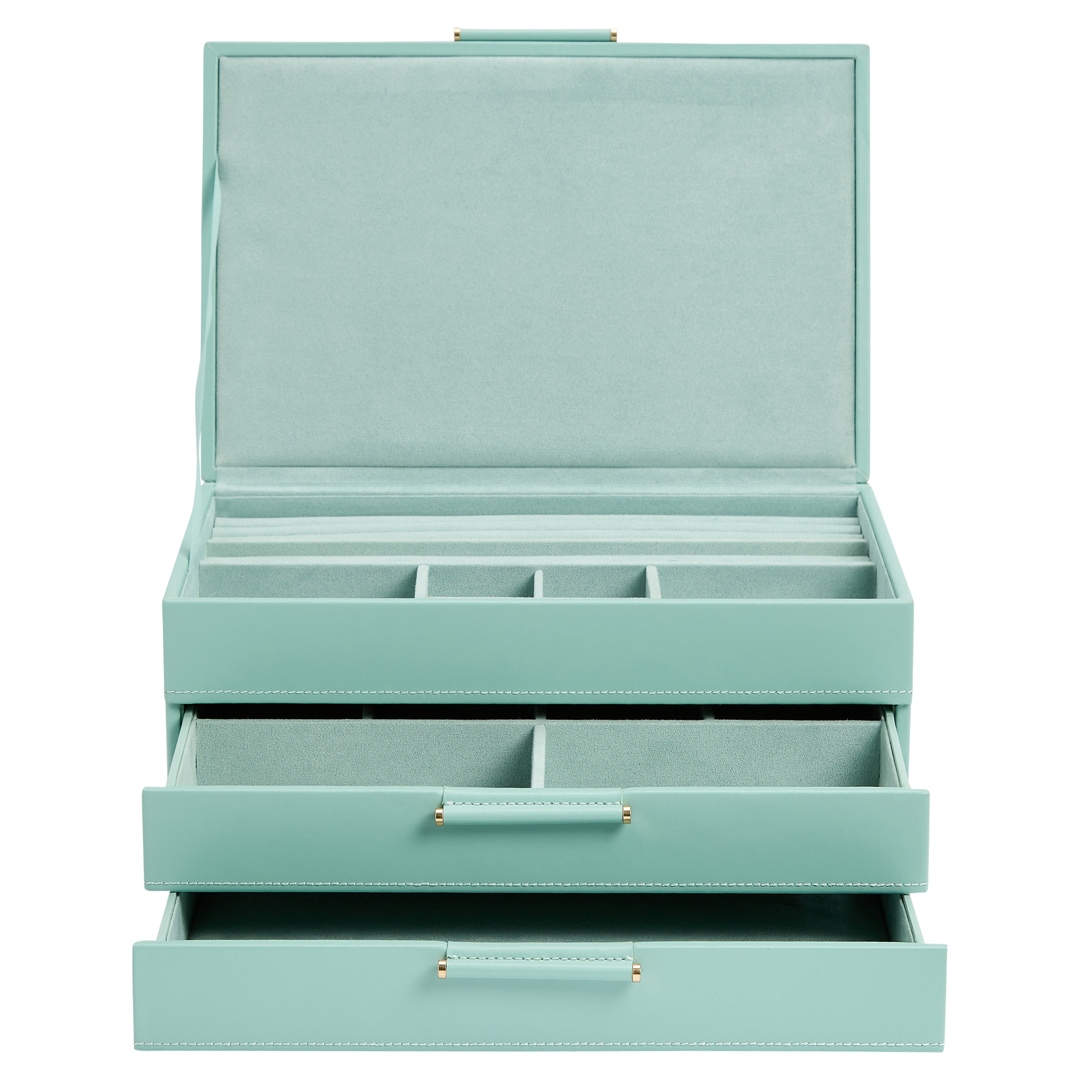 Wolf 1834 Sophia Schmuckbox mit Schubladen Jade