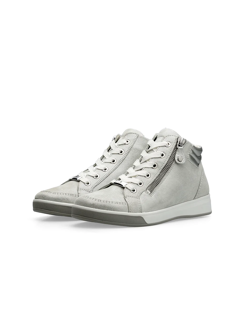 Stiefelette Rom silber