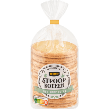 Jumbo Stroopkoeken met Roomboter 10 Stuks