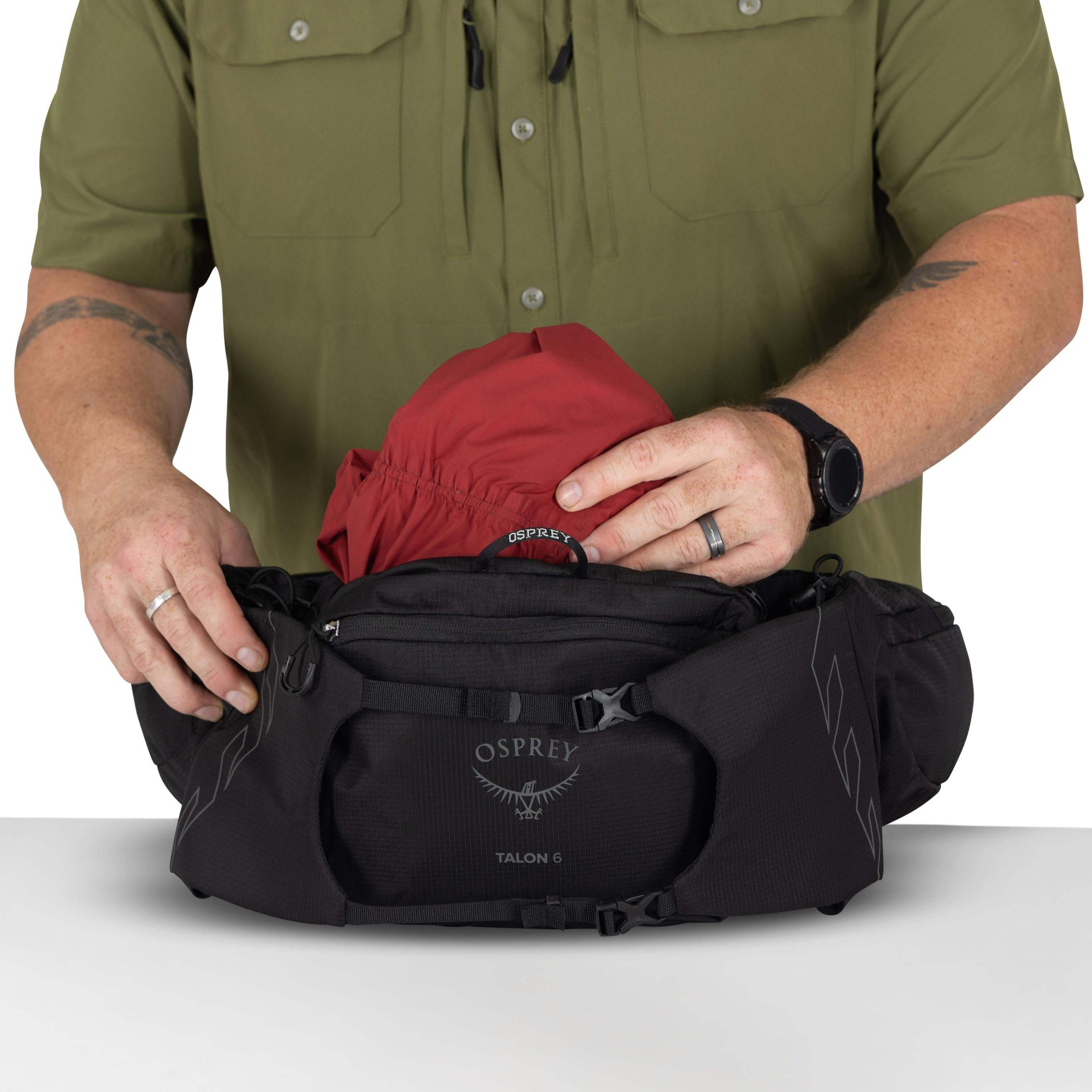 Osprey Talon 6 Black Coal Grey