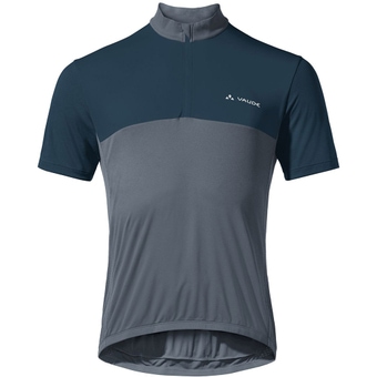 Vaude Matera Half-Zip Kurzarmtrikot Dark Sea Uni Herren
