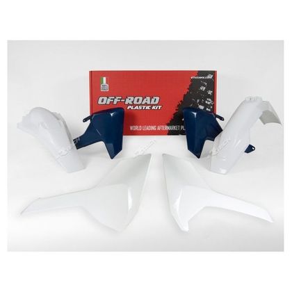 Kit plastiques R-tech Husqvarna Origine - Blanc