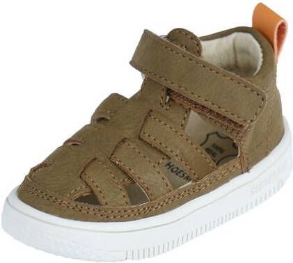 Shoesme Cognac Sandaaltje Sandalen Kind Jongens Cognac Microleer