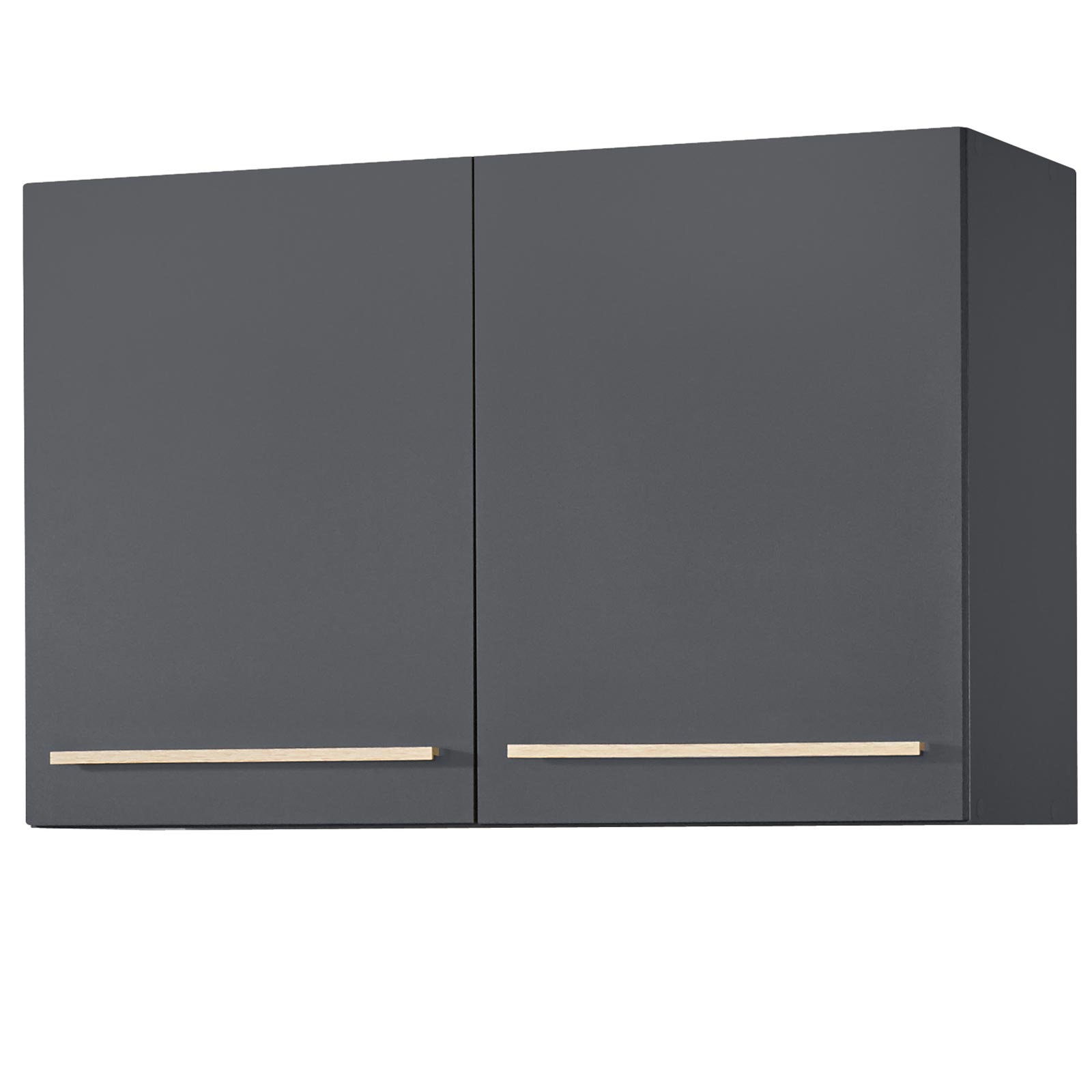 Hängeschrank - anthrazit - Sonoma Eiche - 100 cm