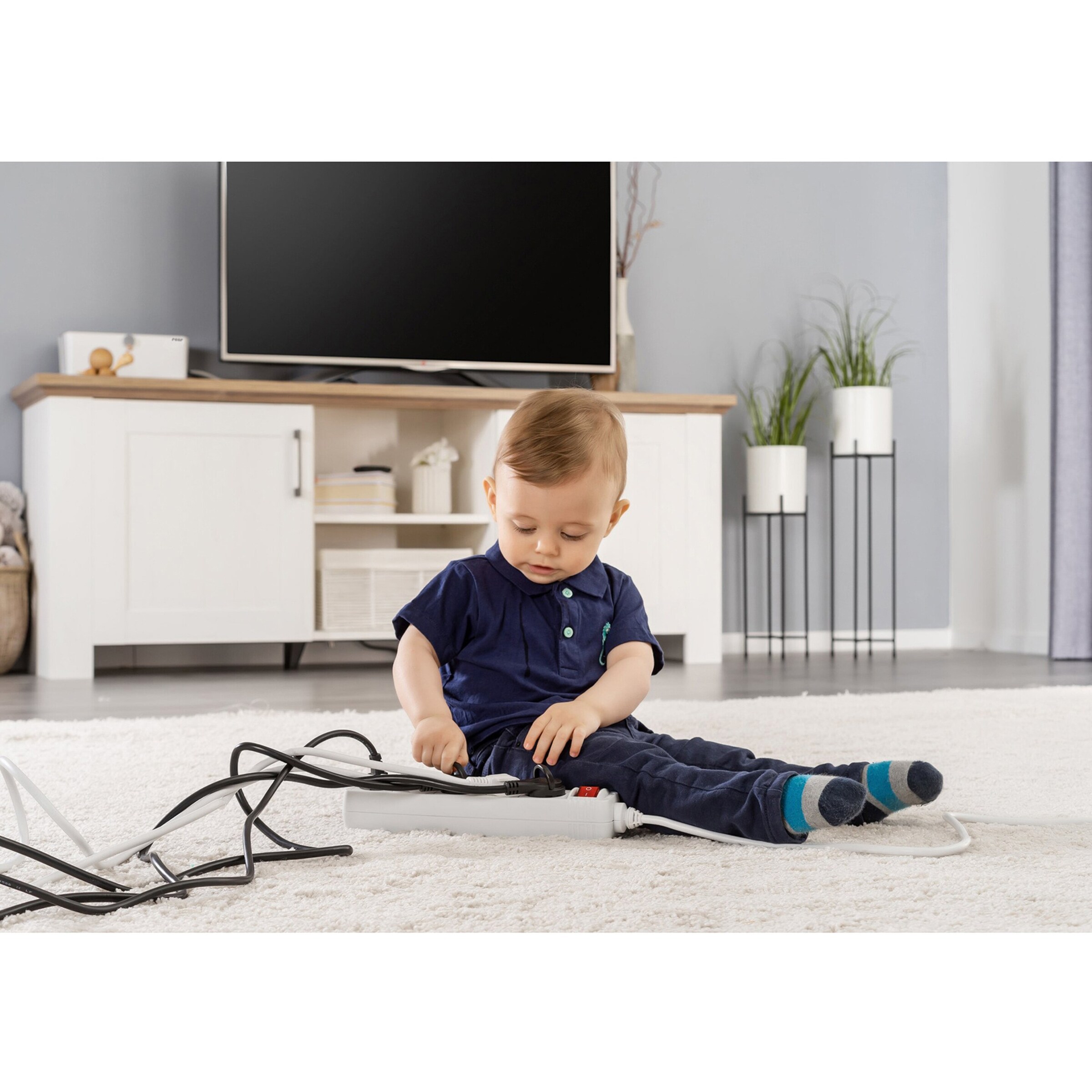 reer Kabelbox CableGuard weiß