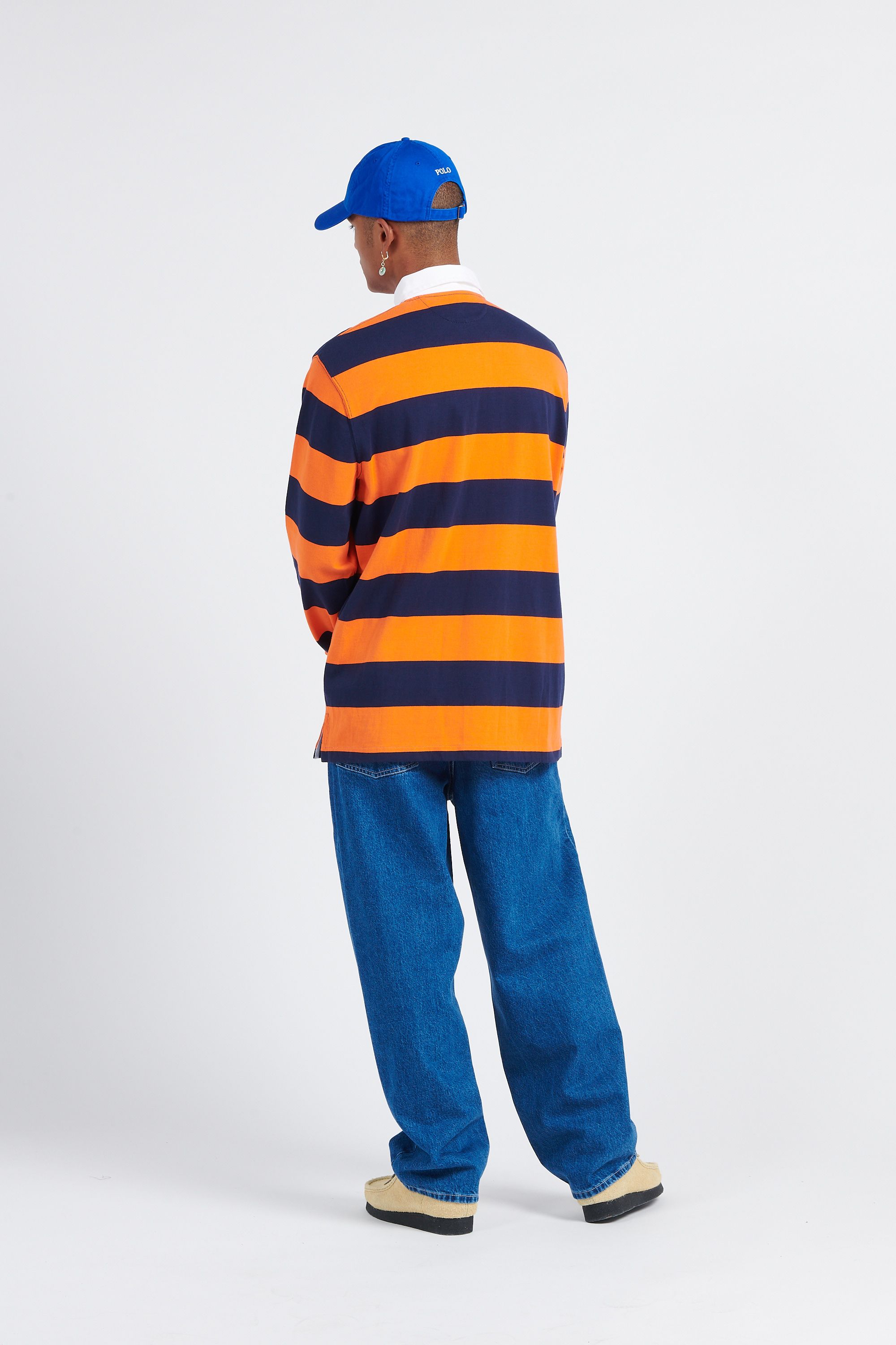 POLO RALPH LAUREN Polo manches longues  The Iconic Rugby Shirt Multicolore