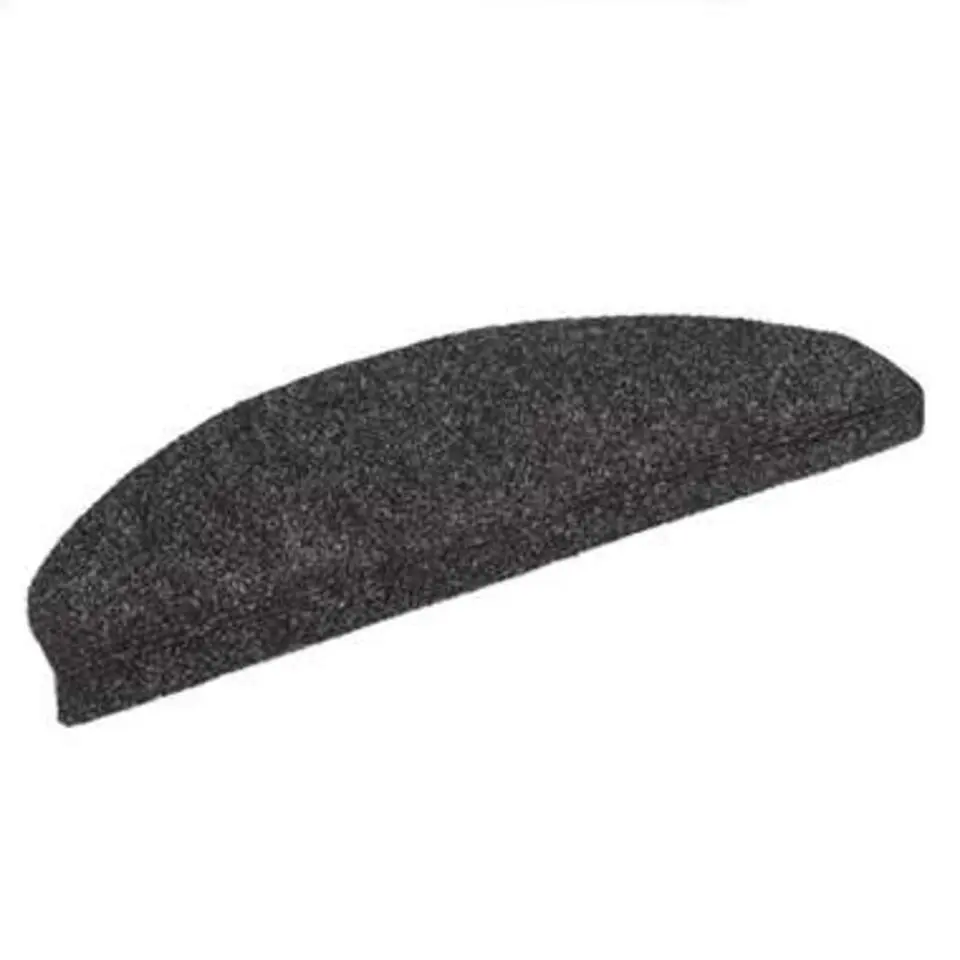 vidaXL - Trapmat - Grijs - Polypropyleen - 65 x 21 x 4 cm - 15 stuks