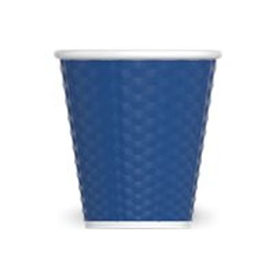 Les Artistes Timeless - Tasse en porcelaine nid d'abeille - 180 ml - bleu