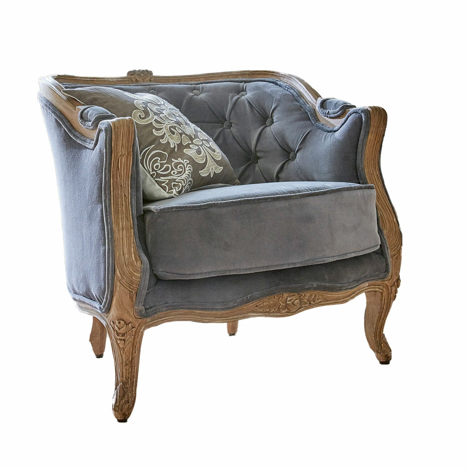 Sessel Annezay graublau